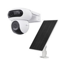 Cámara de Seguridad Dual 4G LTE + WiFi 6 / 4MP + 4MP Dual Lente / 360° Panorámica / Detección IA Humano-Vehiculo / Seguimiento Automático / Almacenamiento MicroSD 512GB + Nube / Resistente a Int