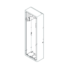 Gabinete sin Tapa para Barrera FAAC 615