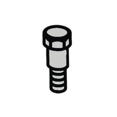 PERNO DE BISAGRA CON JUNTA PARA BARRERA FAAC 620/640 PERNO DE BISAGRA CON JUNTA PARA BARRERA FAAC 620/640