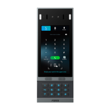 Videoportero SIP i67, Reconocimiento Facial, 2 relevadores, Teclado retroiluminado, anti-vandálico, IP66 y IK07, PoE