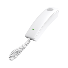 Teléfono IP profesional para Hotelería, montaje en pared,  teclado numérico estándar, conferencia de 3 vías, Opus y PoE.