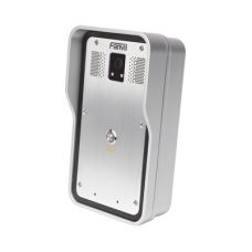 Video intercomunicador SIP para botón de pánico, PoE, Onvif con 1 relevador integrado.