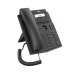 Teléfono IP empresarial para 2 lineas SIP con pantalla LCD, Códec Opus, conferencia de 3 vías, PoE.