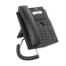 Teléfono IP WiFi empresarial para 2 líneas SIP con pantalla LCD, Códec Opus, conferencia de 6 vías.