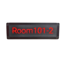 Pantalla LED de Pasillo para Hospital/Asilos, Doble Cara, Matriz 128×32, Indicadores RGB, Para Solución de Enfermería Fanvil