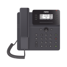 Teléfono IP Empresarial Esencial para 6 líneas SIP, pantalla grafica matriz de puntos, PoE, puertos Gigabit, conferencia local de 6 vías.