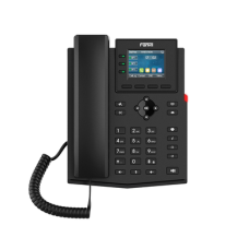 Teléfono 2 Hilos para switch PN8 y PN24 /empresarial para 4 líneas SIP con pantalla LCD de 2.4 pulgadas a color, Opus y conferencia de 6 vías, PoE.