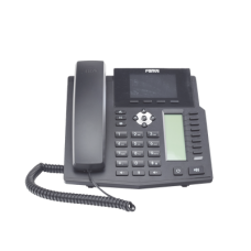 Teléfono IP empresarial para 16 lineas SIP con 2 pantallas LCD a Color, 8 teclas BLF/DSS y conferencia de 3 vías, PoE