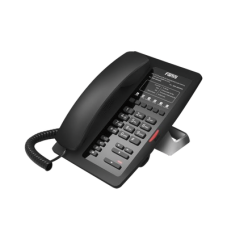 Teléfono IP para Hotelería, profesional con 6 teclas programables para servicio rápido (Hotline), plantilla personalizable con PoE 