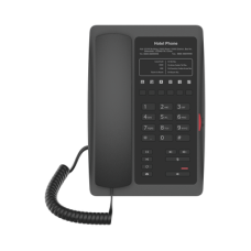 Teléfono IP WiFi para Hotelería, profesional con 6 teclas programables para servicio rápido (Hotline), plantilla personalizable con PoE