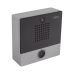 Mini video Intercomunicador para hotelería y hospitales, con diseño elegante, PoE, cámara 1Mpx, 1 botón, 1 relevador integrado de salida y entrada.