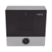Mini video Intercomunicador para hotelería y hospitales, con diseño elegante, PoE, cámara 1Mpx, 1 botón, 1 relevador integrado de salida y entrada.