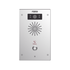 Video Intercomunicador IP, 2 líneas SIP, 2 relevadores con botón para llamada, Onvif, anti-vandálico, PoE, IP65 e IK10, PoE