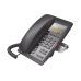 (H5 Color Negro) Teléfono IP Hotelero de gama alta, pantalla LCD de 3.5 pulgadas a color, 6 teclas programables para servicio rápido (Hotline), PoE 
