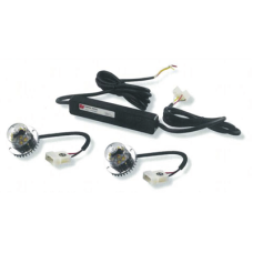 Par de Lámparas Ocultas Corner Led, Una en Rojo y Otra en Azul, Ideales para Vehículos Encubierto Par de Lámparas Ocultas Corner Led, Una en Rojo y Otra en Azul, Ideales para Vehículos Encubierto