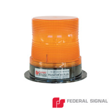 Estrobo PULSATOR(R); 551 PLUS Faro de Flash Sencillo con Montaje Permanente, Color Ámbar, 8 J, 12-48 Vcc