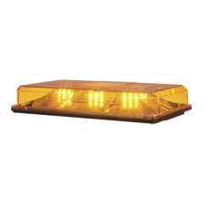 Mini barra de luces Highlighter LED, color Ámbar, Montaje Permanente, Ideal para Seguridad Privada