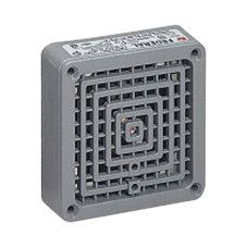 Bocina Vibratone® 350 con placa de ajuste, listado UL y cUL, 120 Vca, color gris Bocina Vibratone® 350 con placa de ajuste, listado UL y cUL, 120 Vca, color gris