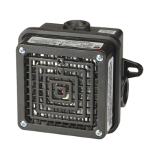 Bocina para lugares peligrosos Vibratone® con carcasa para exteriores Tipo 4X, Certificado CSA Listado por UL y cUL para Clase I, División 2, Grupos A, B, C y D; Clase II, División 2, Grupos F y G; Clase III, 120 VCA, Color Negra Bocina para lugares peligrosos Vibratone® con carcasa para exteriores Tipo 4X, Certificado CSA Listado por UL y cUL para Clase I, División 2, Grupos A, B, C y D; Clase II, División 2, Grupos F y G; Clase III, 120 VCA, Color Negra