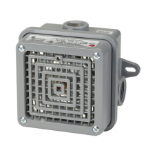 Bocina para lugares peligrosos Vibratone® con carcasa para exteriores Tipo 4X, Certificado CSA Listado por UL y cUL para Clase I, División 2, Grupos A, B, C y D; Clase II, División 2, Grupos F y G; Clase III, 240 VCA, Color Negra Bocina para lugares peligrosos Vibratone® con carcasa para exteriores Tipo 4X, Certificado CSA Listado por UL y cUL para Clase I, División 2, Grupos A, B, C y D; Clase II, División 2, Grupos F y G; Clase III, 240 VCA, Color Negra