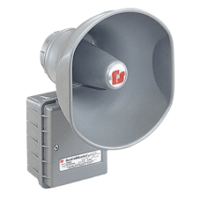 Altavoz de anunciamiento publico a prueba de explosiones AudioMaster®, Listado UL y cUL para Clase I, División 1, Grupos B, C y D; Clase I, División 2, Grupo A, B, C y D; Clase II, División 2, Grupos F y G, de Potencia Ajustable