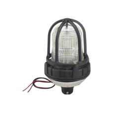 Luz estroboscópica para ubicaciones peligrosas,  montaje tipo tubo, 12-24 VCD, Color Claro