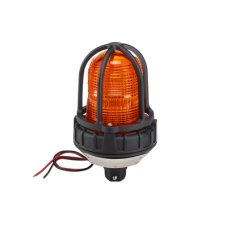 Luz de advertencia LED para ubicaciónes peligrosas, montaje tipo tubo, 24 VCD, color Ámbar