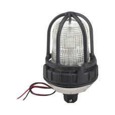 Luz de advertencia LED para ubicaciónes peligrosas, montaje tipo tubo, 24 VCD, LED color Claro