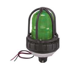 Luz de advertencia LED para ubicaciónes peligrosas, montaje tipo tubo, 24 VCD, LED color Verde