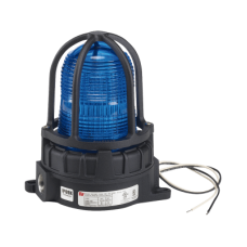 Luz de advertencia LED color Azul para ubicaciones peligrosas, montaje para superficies, 120/240Vca, 