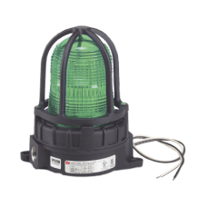 Luz de advertencia LED color Verde para ubicaciones peligrosas, montaje para superficies, 120/240Vca