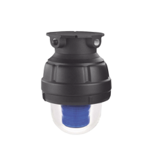 Luz de advertencia LED a prueba de explosión adecuado para su uso en Clase I, Div. I, Grupos C y D; Clase I, Div. 2, Grupos A, B, C y D; Clase II, Div. 1, Grupos E, F y G; Clase III, color Azul, 24 VCD Luz de advertencia LED a prueba de explosión adecuado para su uso en Clase I, Div. I, Grupos C y D; Clase I, Div. 2, Grupos A, B, C y D; Clase II, Div. 1, Grupos E, F y G; Clase III, color Azul, 24 VCD