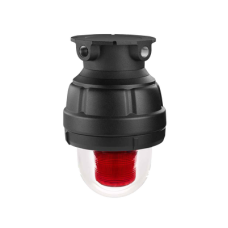 Luz estroboscopica a prueba de explosiones UL y cUL para Clase I, División 1, Grupo C y D; Clase I, División 2, Grupos A y B; Clase II, División 1, Grupos E, F y G; Clase III , 24 Vcd, color Rojo, montaje no incluido