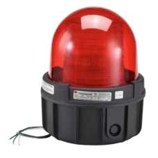 Luz estroboscopica a prueba de explosiones UL y cUL para Clase I, División 1, Grupo C y D; Clase I, División 2, Grupos A y B; Clase II, División 1, Grupos E, F y G; Clase III  , 12-24 Vcd, color Rojo, montaje no incluido