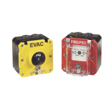 Puntos de llamada antideflagrantes y de alerta para ubicaciones peligrosas y rompen vidrios y botones