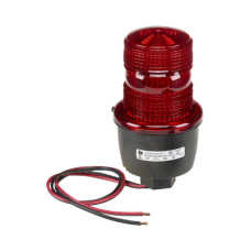 Luz de advertencia LED serie Streamline, 24 Vcc, montaje en tubo, rojo Luz de advertencia LED serie Streamline, 24 Vcc, montaje en tubo, rojo
