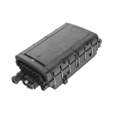 Caja de Distribución de Fibra Óptica para 48 Empalmes con 16 Acopladores SC/APC, Enterrado Directo, IP68