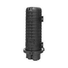 Caja de Distribución de Fibra Óptica Vertical Tipo Domo, Hasta 96 Empalmes, Exterior, IP68