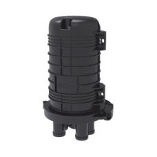 Caja de Distribución de Fibra Óptica Vertical Tipo Domo, Hasta 48 Empalmes, Exterior, IP68