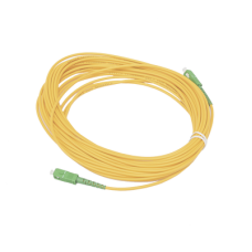 Jumper de Fibra Óptica Simplex, Monomodo, con Conectores SC/APC-SC/APC, 10 Metros (32.81 Pies)
