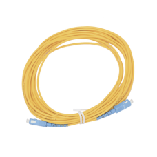 Jumper de Fibra Óptica Simplex, Monomodo, con Conectores SC/UPC-SC/UPC, de 10 Metros (32.81 Pies)