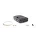 Cierre de Empalme para 24 fusiones de fibra óptica, Interior/Exterior, con 8 acopladores SC/APC y splitter 1x8 SC/APC Incluido, IP65