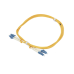 Jumper de Fibra Óptica Duplex, Monomodo, con Conectores LC/UPC-LC/UPC, 2 Metros (6.56 Pies)