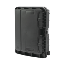 Cierre de Empalme para 20 fusiones de fibra óptica, Exterior, 16 acopladores SC/APC, IP65 