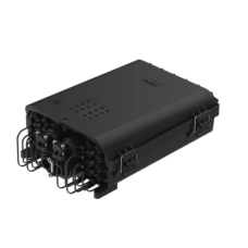 HUB Box Preconectorizada EASYCONN® de FiberHome para Exterior, IP68, Hasta 96 Empalmes, Incluye 2 Splitters 1*4