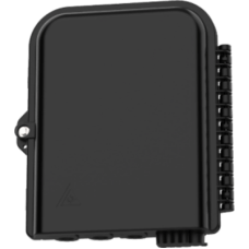 Cierre de Empalme para 24 fusiones de fibra óptica, Interior/Exterior, con 8 acopladores SC/APC y splitter 1x8 SC/APC Incluido, IP65, 3 Puertos para Fibra Troncal o Distribución