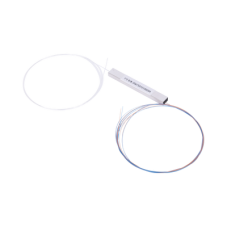 Splitter (Divisor Óptico) tipo PLC, de 1x2, balanceado (50/50) para fusión (sin conectores) Splitter (Divisor Óptico) tipo PLC, de 1x2, balanceado (50/50) para fusión (sin conectores)