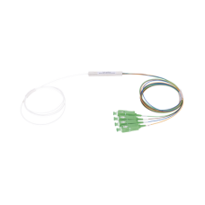 Splitter (Divisor Óptico) tipo PLC, de 1x4, conectores SC/APC de salida Splitter (Divisor Óptico) tipo PLC, de 1x4, conectores SC/APC de salida