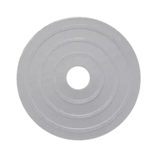 Placa Adaptadora Decorativa / Fabricada en Plástico Blanco / para Montar Sensores de Calor Serie 302 en una caja eléctrica de 4” x 4”