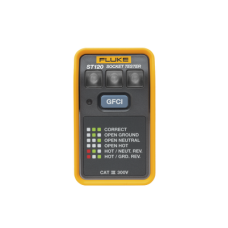 Probador de Tomacorriente Eléctrico Estándar o GFCI con Señal Acústica, Con LEDs de Alto Brillo y Gráfico Incluido Para Verificar Rápida y Fácilmente el Cableado Probador de Tomacorriente Eléctrico Estándar o GFCI con Señal Acústica, Con LEDs de Alto Brillo y Gráfico Incluido Para Verificar Rápida y Fácilmente el Cableado